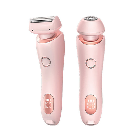 Lady Shaver™ 2-i-1 Hårborttagare & Trimmer för Kvinnor – Vattentålig Epilator för Kropp & Ansikte