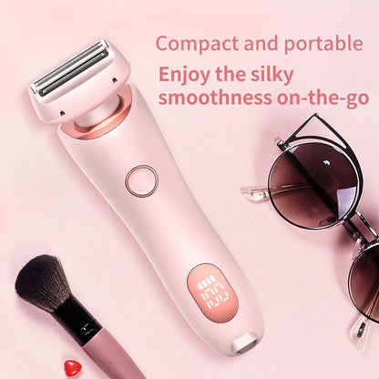 Lady Shaver™ 2-i-1 Hårborttagare & Trimmer för Kvinnor – Vattentålig Epilator för Kropp & Ansikte